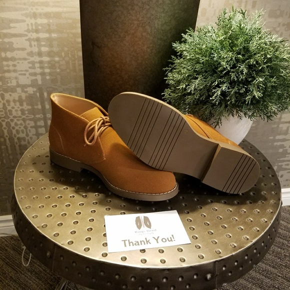 NWT Men's "Chukka" Suede Shoes - Picture 2 of 6